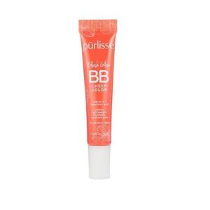 Pūrlisse Blush Glow BB Cheek Color in Vivid Coral